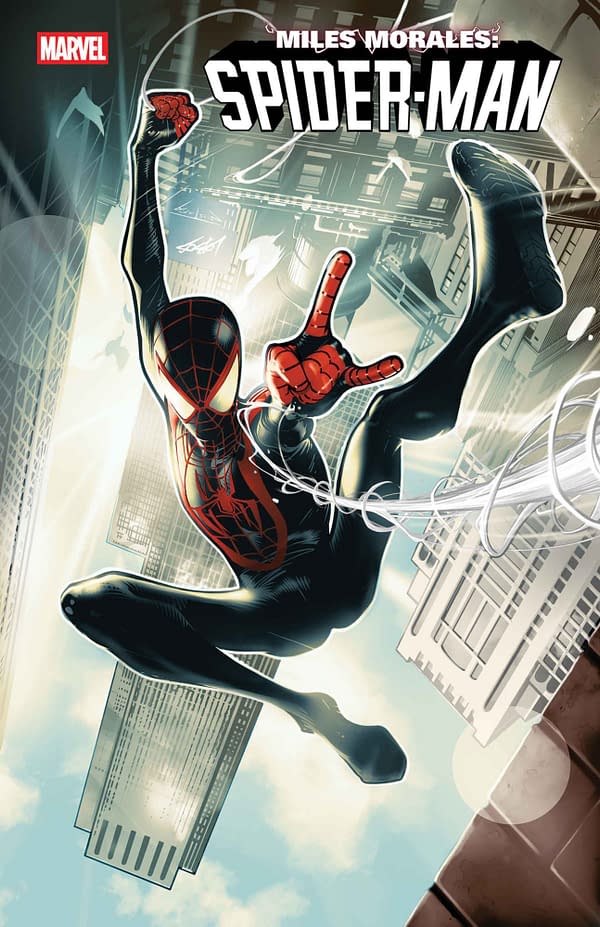 Cover image for MILES MORALES: SPIDER-MAN #1 PABLO VILLALOBOS VARIANT