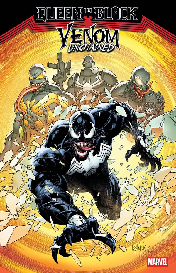 Cover image for QUEEN IN BLACK: VENOM UNCHAINED #1 LEINIL YU COVER