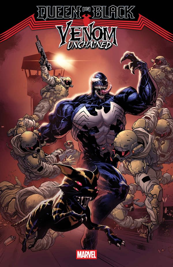 Cover image for QUEEN IN BLACK: VENOM UNCHAINED #2 DAVID MARQUEZ COVER