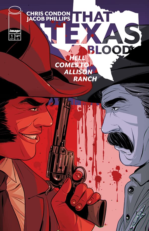Cover image for That Texas Blood: Hell Comes to Allison Ranch #1