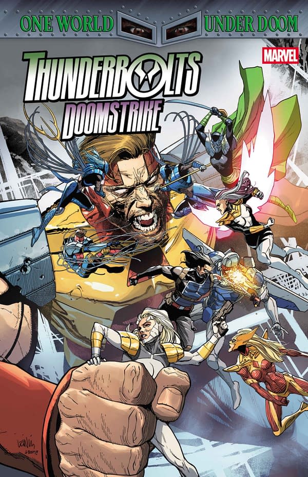 Cover image for THUNDERBOLTS: DOOMSTRIKE #3 LEINIL YU COVER