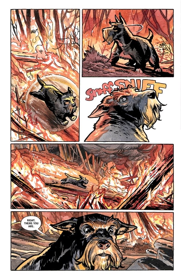 Bambi Revisited? The Fire Burns in Beasts of Burden and More Dark Horse Previews for 8/22
