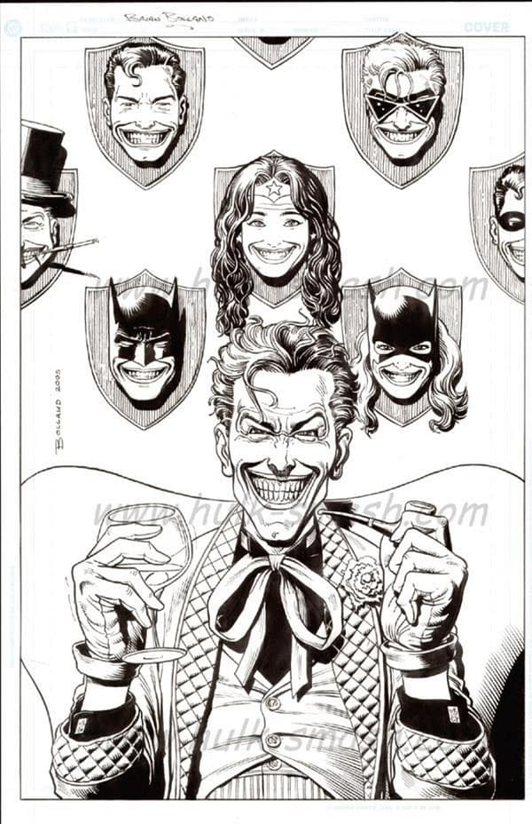 The Perfect Joker Commission by Brian Bolland.