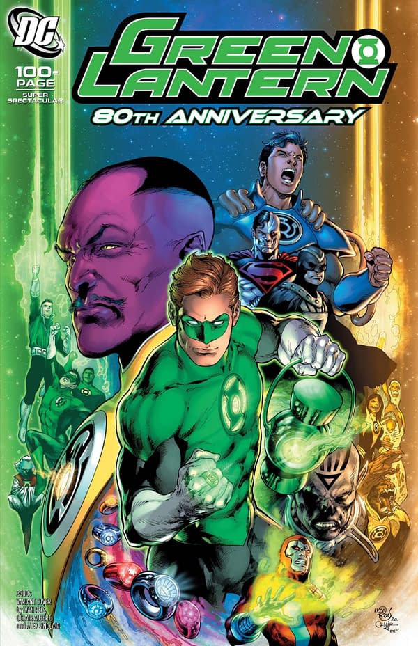 Green Lantern 80th Anniversary Special #1 2000's Variant Cover