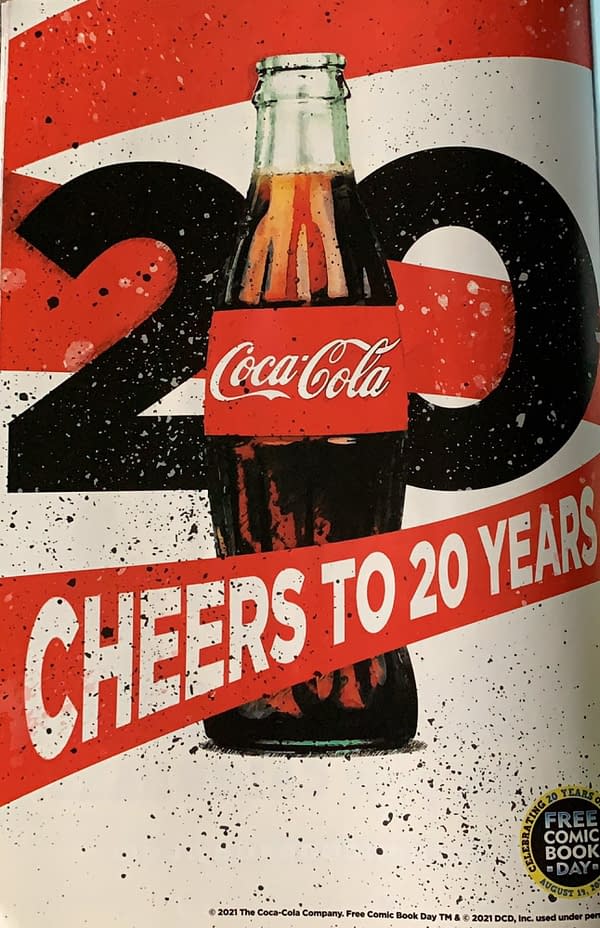 Coca-Cola Runs Free Comic Book Day Ads In Comics This Week