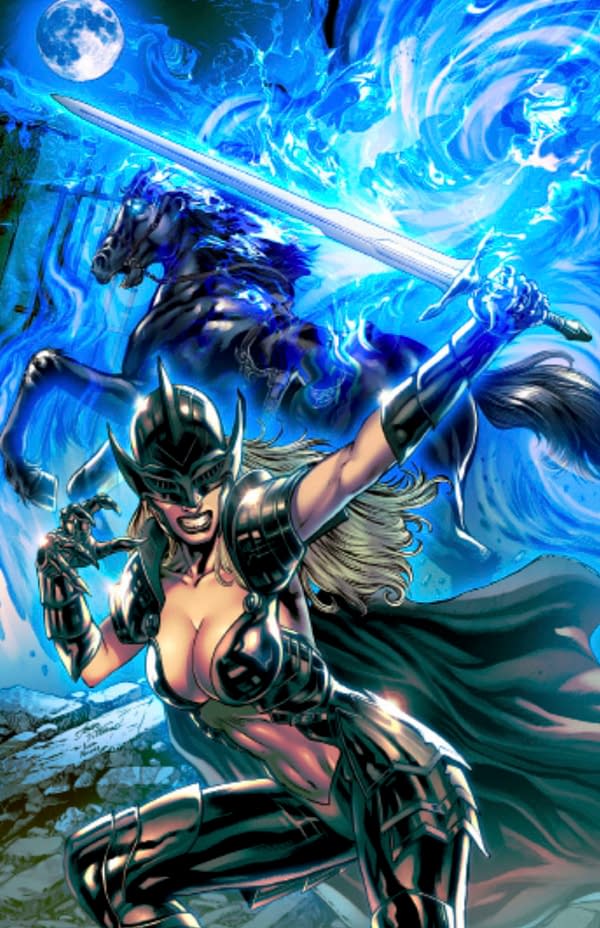 The Black Knight cover. Credit: Zenescope Entertainment