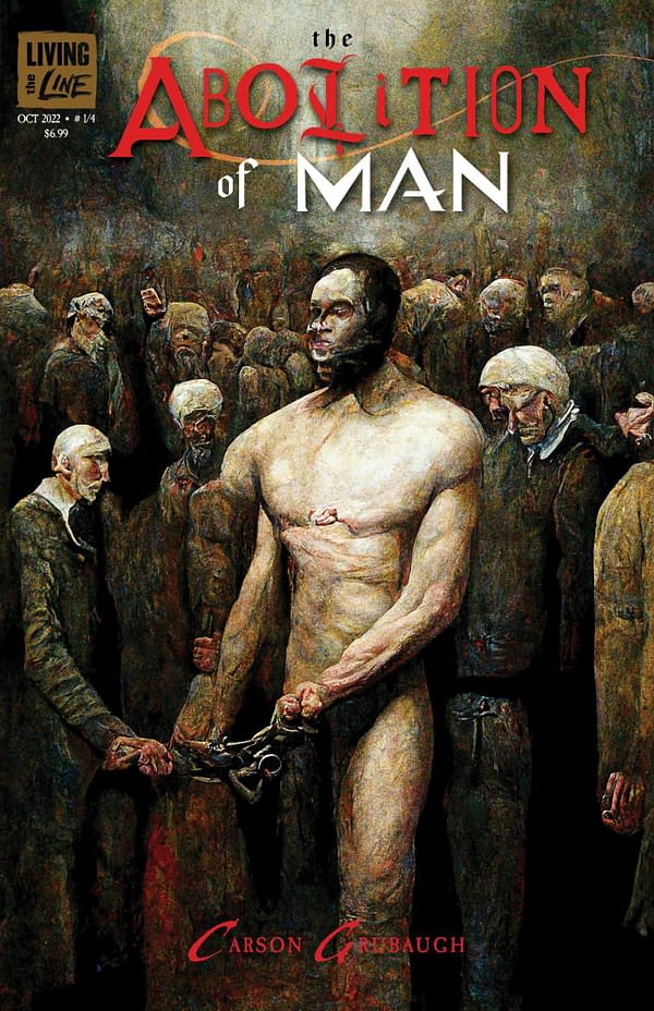 Abolition Of Man, First Comic Book Entirely Drawn By A.I. Algorithm