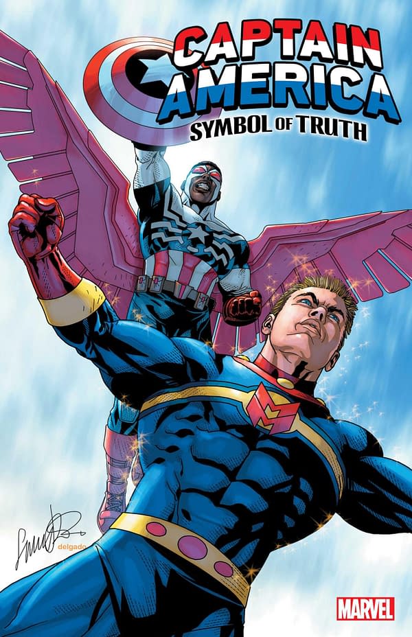 Cover image for CAPTAIN AMERICA: SYMBOL OF TRUTH 5 LARROCA MIRACLEMAN VARIANT