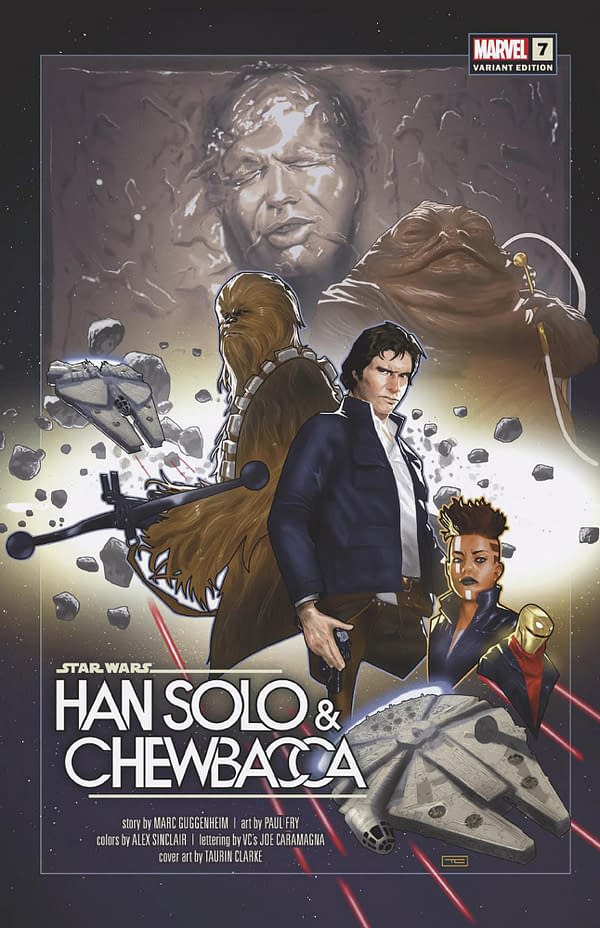Cover image for STAR WARS: HAN SOLO & CHEWBACCA 7 CLARKE REVELATIONS VARIANT