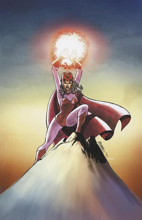 Cover image for SCARLET WITCH ANNUAL 1 GEORGE PEREZ VIRGIN VARIANT