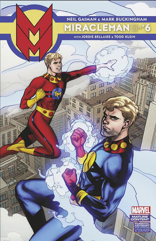 Cover image for MIRACLEMAN BY GAIMAN & BUCKINGHAM: THE SILVER AGE 6 EMA LUPACCHINO VARIANT