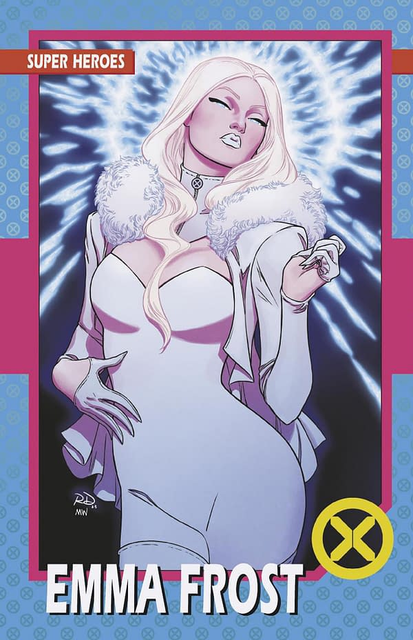 Cover image for X-MEN 31 RUSSELL DAUTERMAN TRADING CARD VARIANT [FHX]