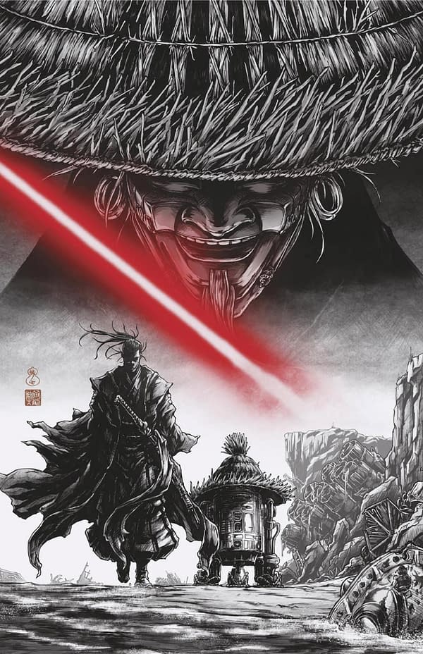 Cover image for STAR WARS: VISIONS - TAKASHI OKAZAKI 1 TAKASHI OKAZAKI VIRGIN VARIANT