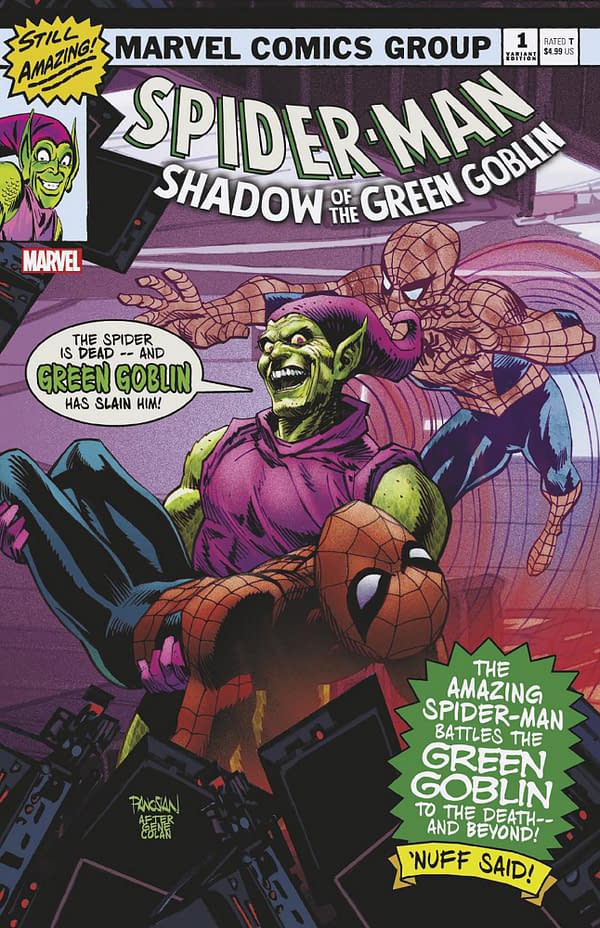 Cover image for SPIDER-MAN: SHADOW OF THE GREEN GOBLIN #1 DAN PANOSIAN VAMPIRE VARIANT