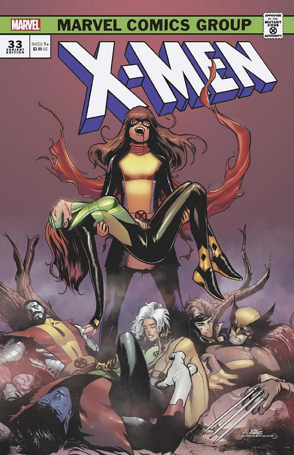 Cover image for X-MEN #33 LEE GARBETT VAMPIRE VARIANT [FHX]