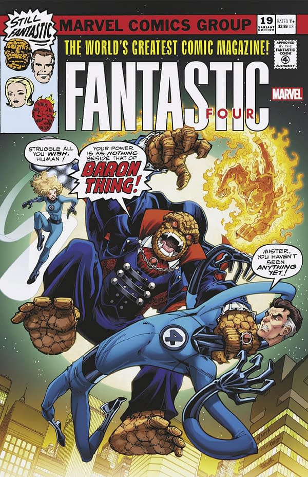 Cover image for FANTASTIC FOUR #19 TODD NAUCK VAMPIRE VARIANT