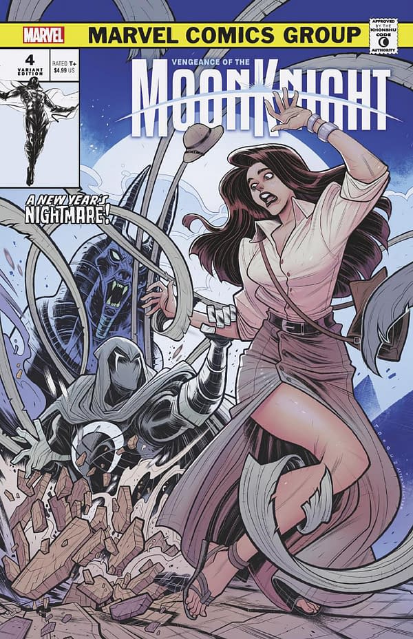 Cover image for VENGEANCE OF THE MOON KNIGHT #4 ELIZABETH TORQUE VAMPIRE VARIANT