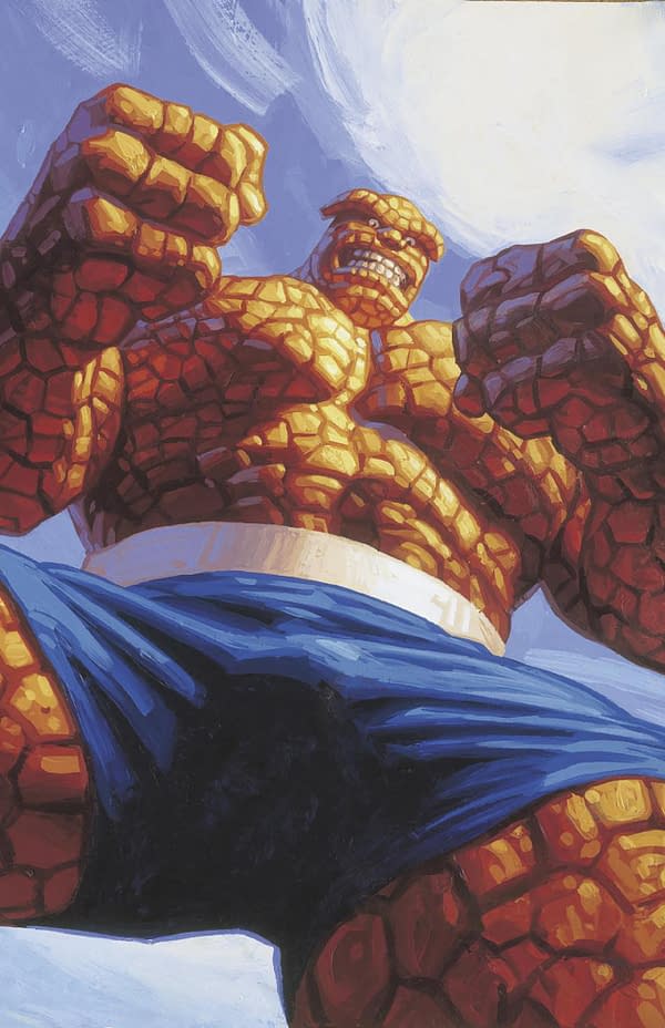 Cover image for FANTASTIC FOUR #20 GREG AND TIM HILDEBRANDT THE THING MARVEL MASTERPIECES III VI RGIN VARIANT