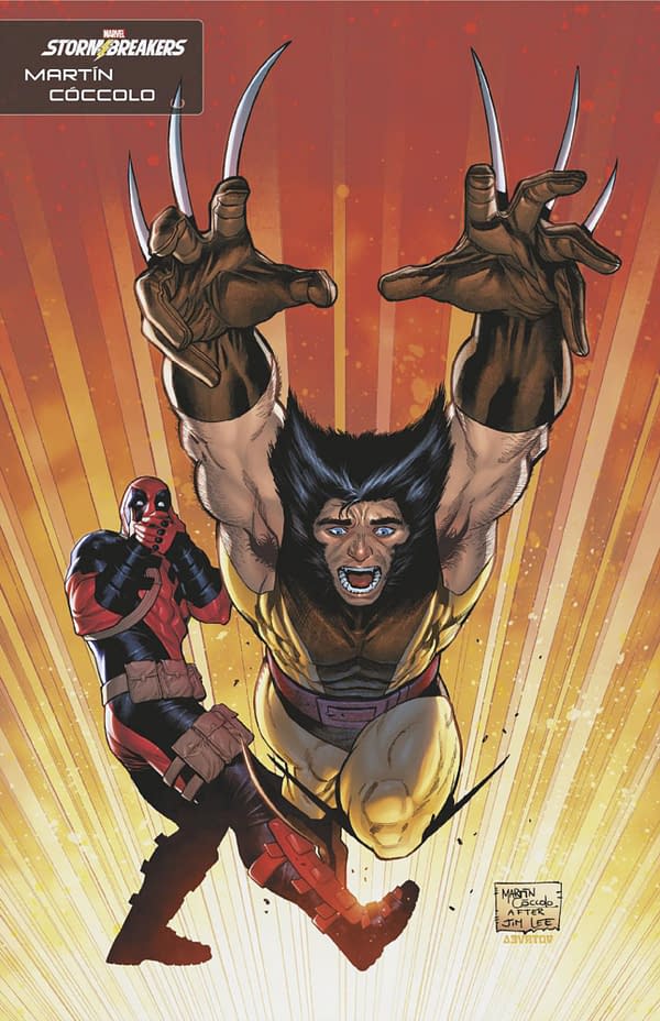 Cover image for AVENGERS #16 MARTIN COCCOLO STORMBREAKERS VARIANT [BH]