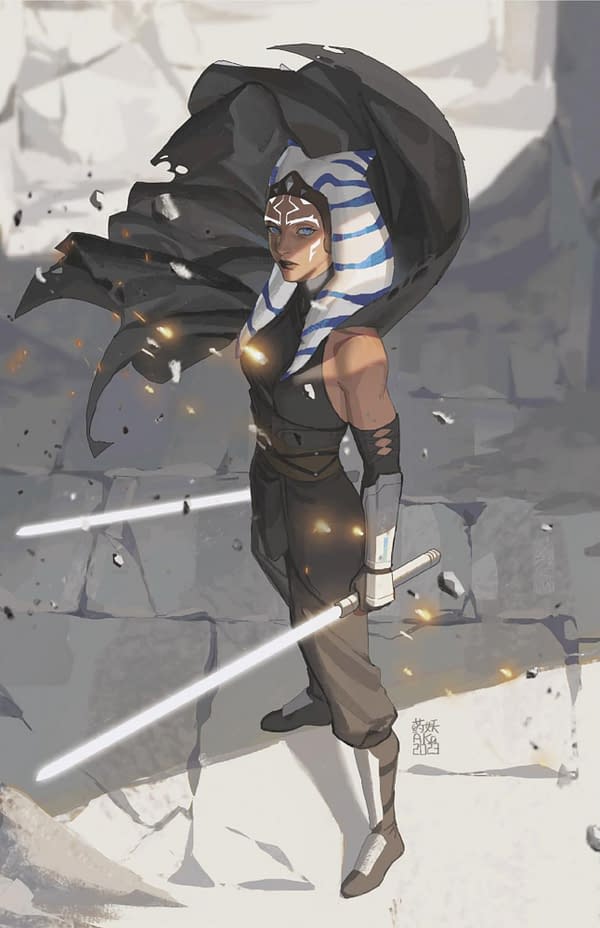 Cover image for STAR WARS: AHSOKA #1 AKA VIRGIN VARIANT