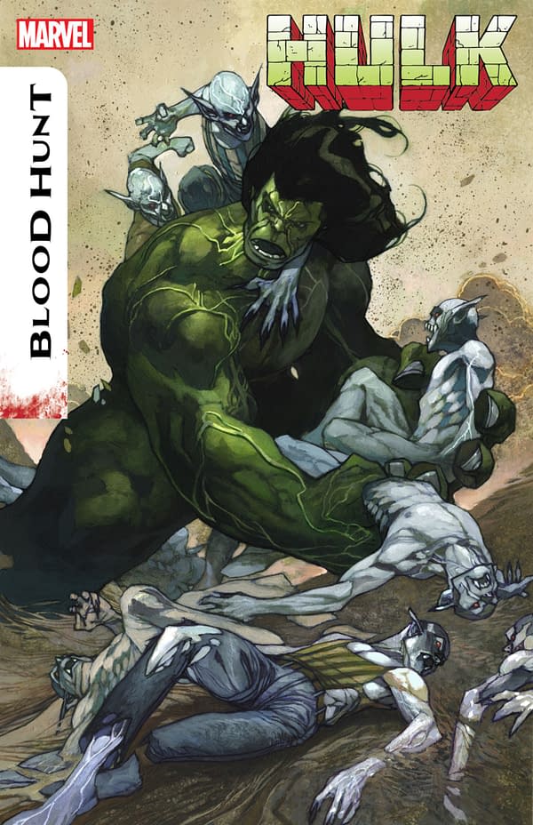 Cover image for HULK: BLOOD HUNT #1 SIMONE BIANCHI VARIANT [BH]