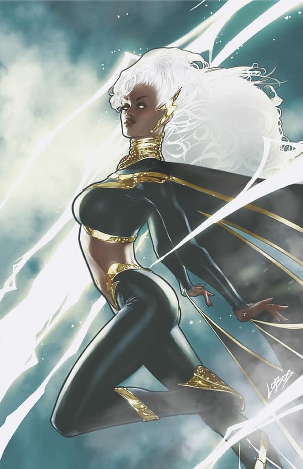 Cover image for AVENGERS #17 PABLO VILLALOBOS STORM VIRGIN VARIANT [DPWX]