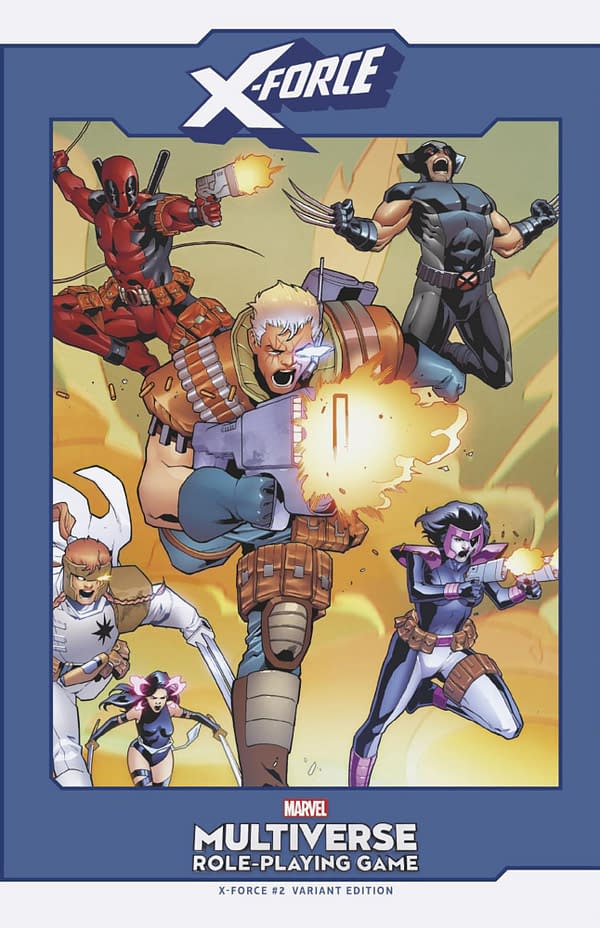 Cover image for X-FORCE #2 RUAIRI COLEMAN MARVEL MULTIVERSE RPG VARIANT