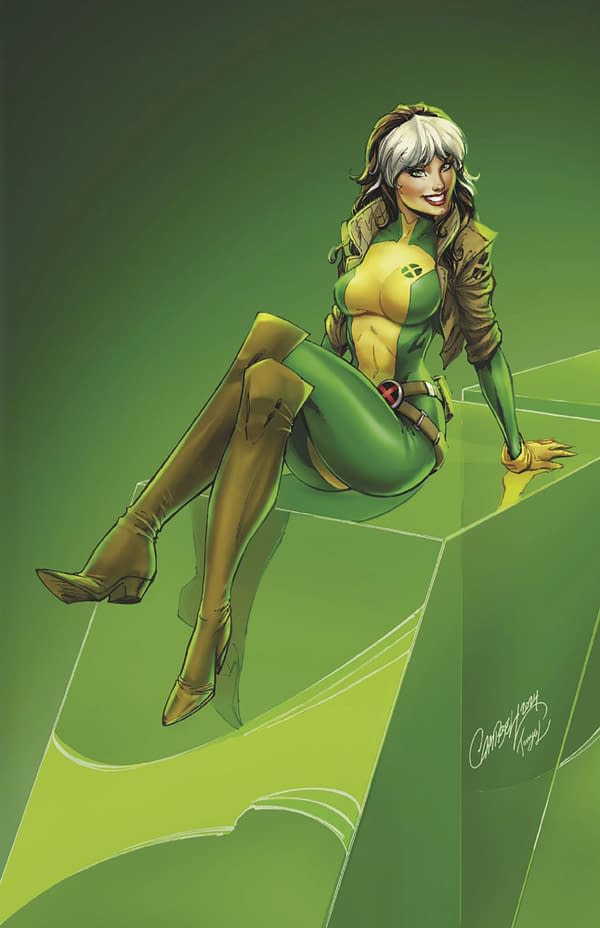 Cover art for X-MEN #3 J. SCOTT CAMPBELL ROGUE VIRGIN VARIANT