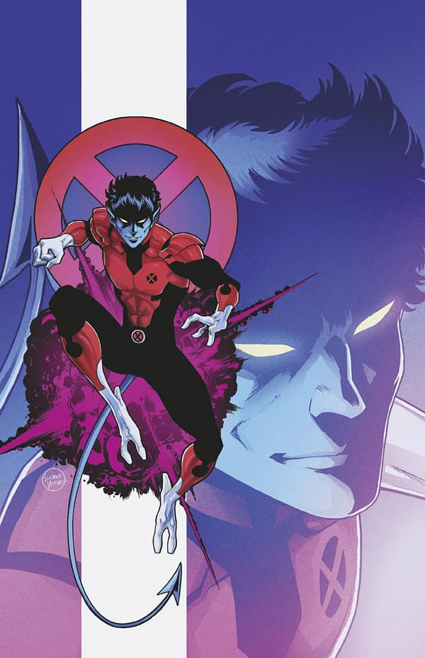 Cover image for UNCANNY X-MEN #4 LUCIANO VECCHIO NIGHTCRAWLER VIRGIN VARIANT