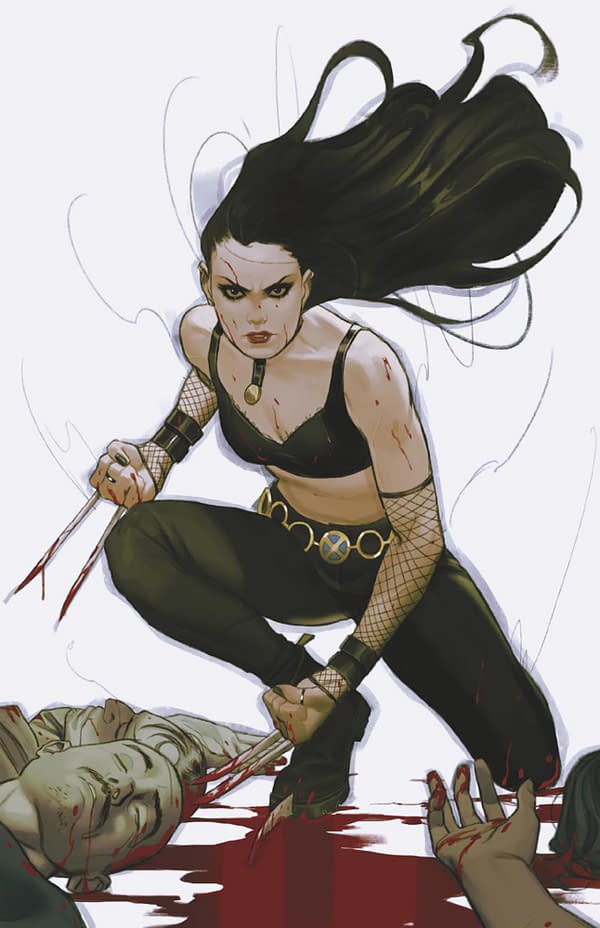 Cover image for NYX #5 JOSHUA SWABY X-23 VIRGIN VARIANT