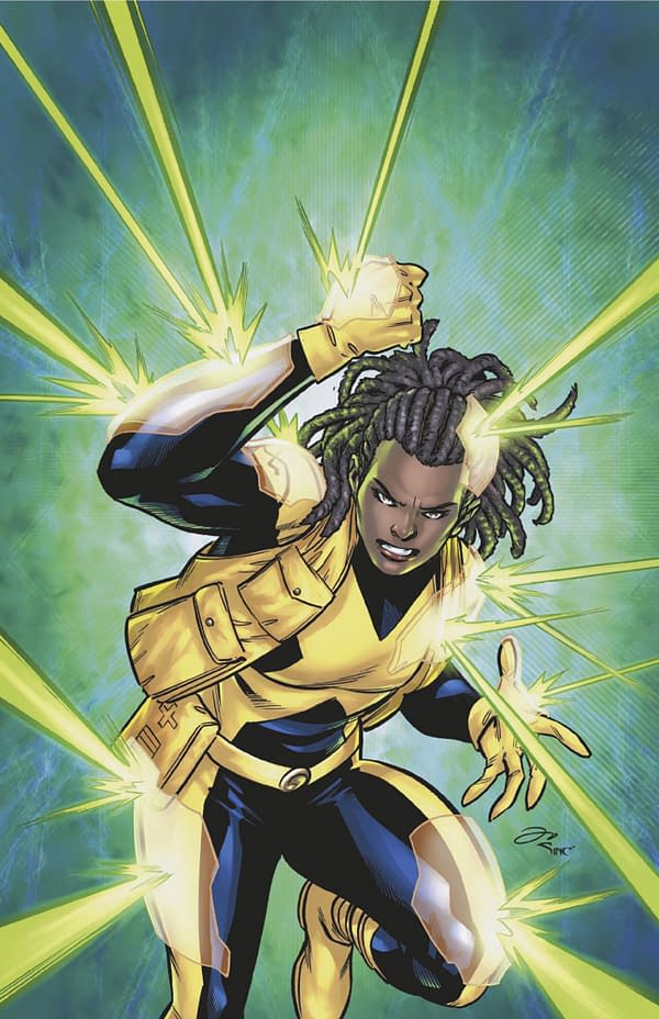 Cover image for X-FACTOR #4 MARCUS TO CECILIA REYES VIRGIN VARIANT