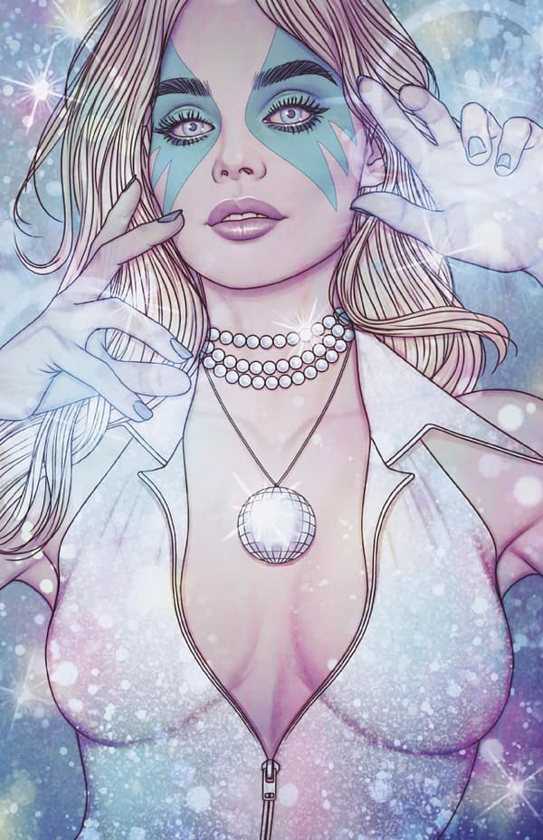 Cover image for DAZZLER #4 JENNY FRISON VIRGIN VARIANT