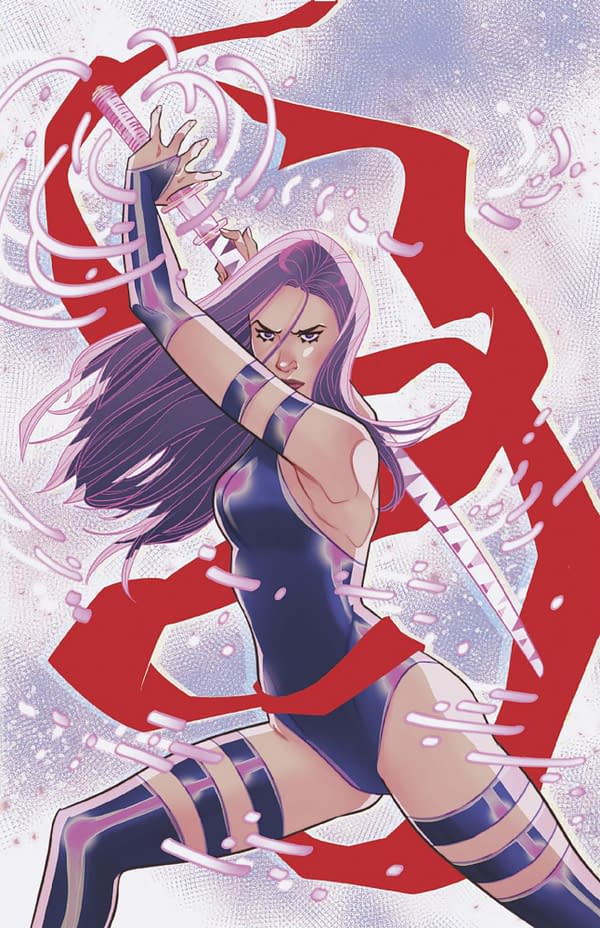 Cover image for PSYLOCKE #4 MARGUERITE SAUVAGE PSYLOCKE VIRGIN VARIANT