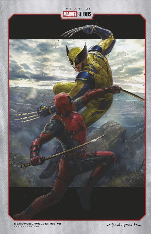 Cover image for DEADPOOL/WOLVERINE #2 ANDY PARK MARVEL STUDIOS VARIANT