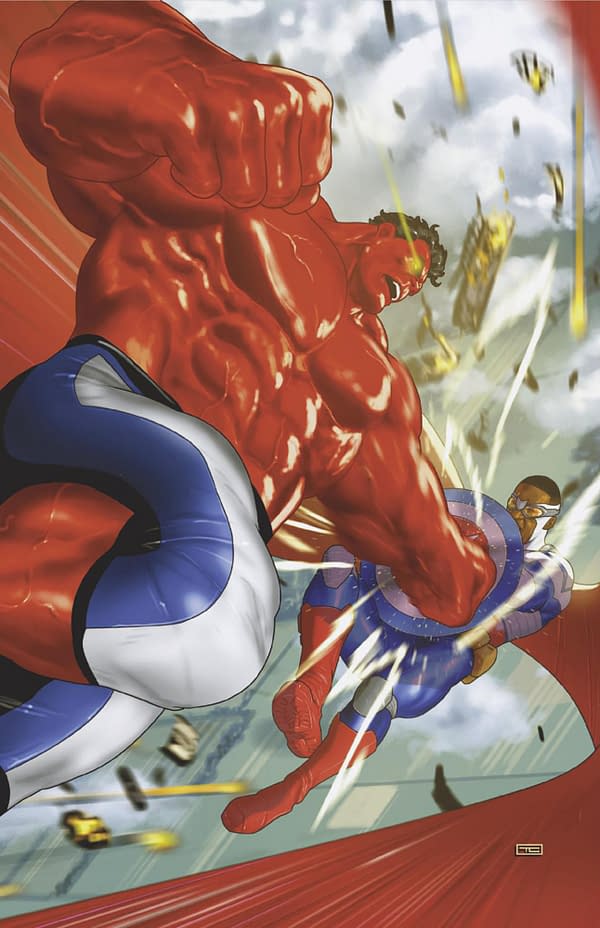 Cover image for SAM WILSON, CAPTAIN AMERICA #2 TAURIN CLARKE VIRGIN VARIANT