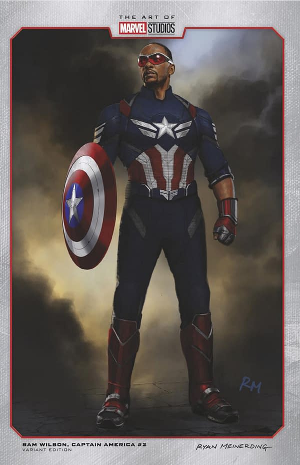 Cover image for SAM WILSON, CAPTAIN AMERICA #2 RYAN MEINERDING MARVEL STUDIOS VARIANT