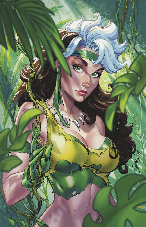 Cover image for ROGUE: THE SAVAGE LAND #2 J. SCOTT CAMPBELL VIRGIN VARIANT