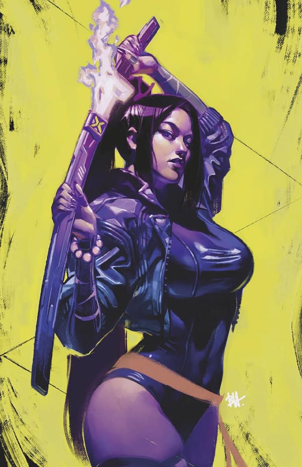 Cover image for PSYLOCKE #5 BEN HARVEY PSYLOCKE VIRGIN VARIANT