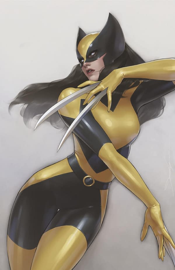 Cover image for LAURA KINNEY: WOLVERINE #4 JEEHYUNG LEE X-23 VIRGIN VARIANT