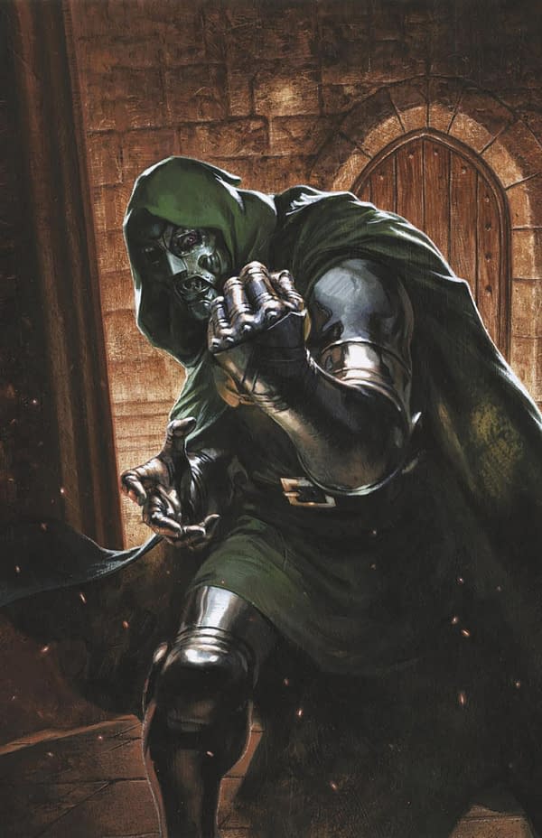 Cover image for ONE WORLD UNDER DOOM #3 GABRIELE DELL'OTTO VIRGIN VARIANT