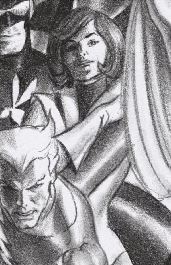 Cover image for IRON MAN #8 ALEX ROSS TIMELESS VIRGIN SKETCH VARIANT
