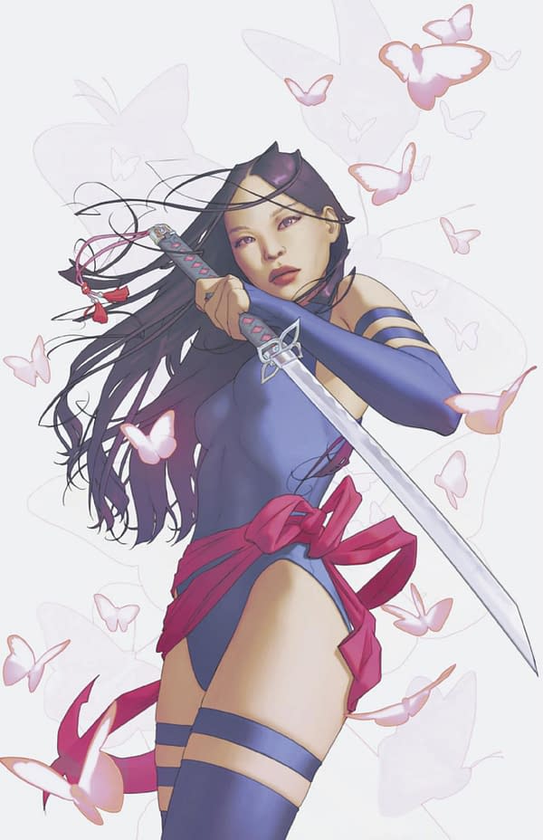 Cover image for PSYLOCKE #7 SCOTT FORBES PSYLOCKE VIRGIN VARIANT