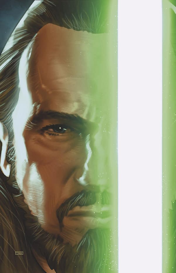 Cover image for STAR WARS: JEDI KNIGHTS #3 TAURIN CLARKE LIGHTSABER VIRGIN VARIANT