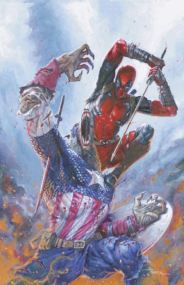 Cover image for DEADPOOL KILLS THE MARVEL UNIVERSE ONE LAST TIME #2 DAVIDE PARATORE VIRGIN VARIANT