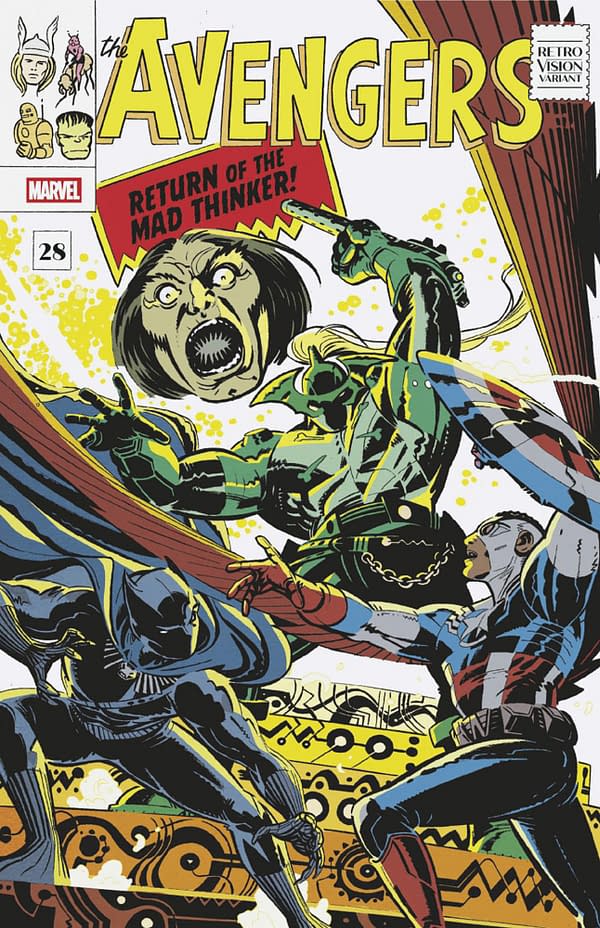 Cover image for AVENGERS #28 WES CRAIG RETROVISION VARIANT [DOOM]