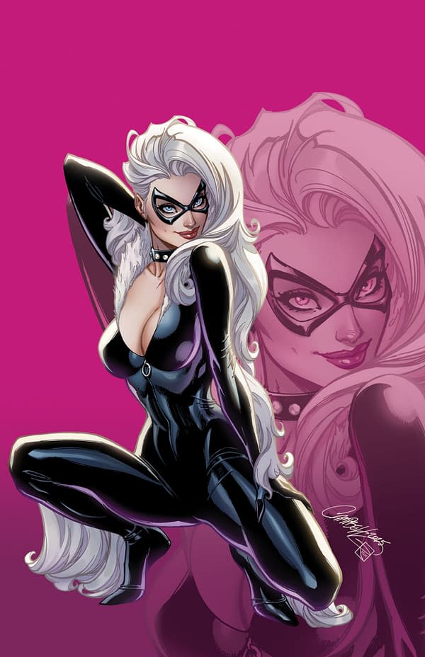 Cover image for BLACK CAT #1 J. SCOTT CAMPBELL JUST SPECTACULAR COLLECTION VIRGIN VARIANT