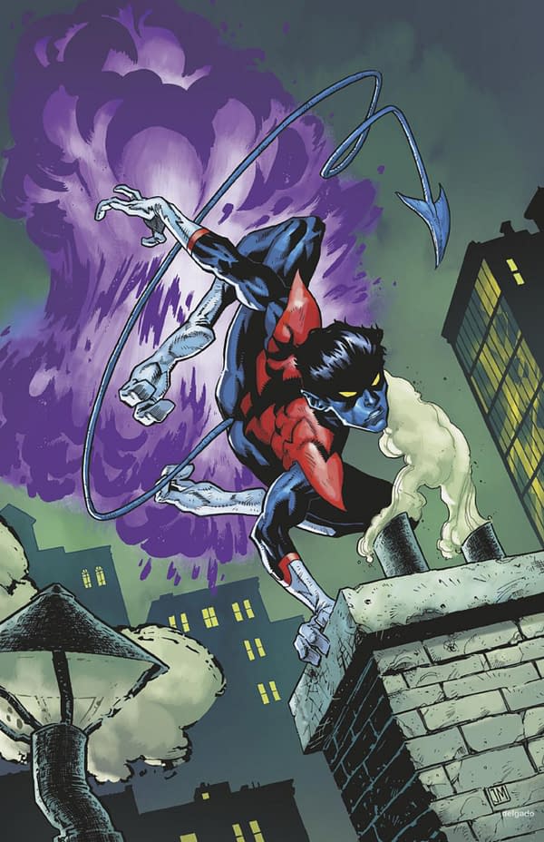 Cover image for UNCANNY X-MEN #21 JUSTIN MASON NIGHTCRAWLER VIRGIN VARIANT