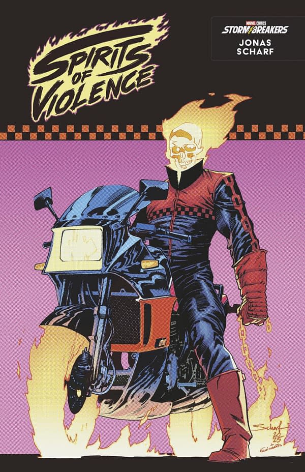 Cover image for SPIRITS OF VIOLENCE #2 JONAS SCHARF FROM THE CHAOS A COSTUME VARIANT