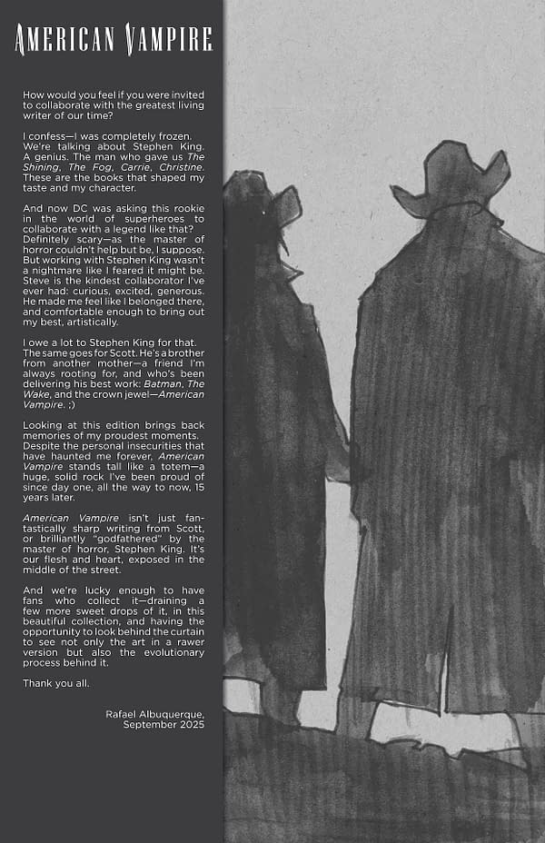 Interior preview page from DC WIP: American Vampire #1