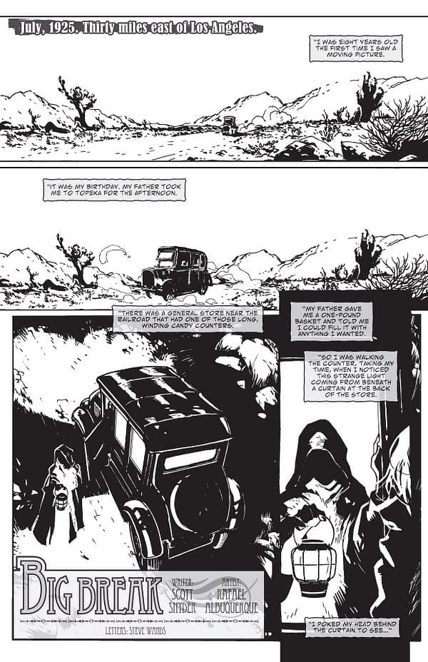 Interior preview page from DC WIP: American Vampire #1